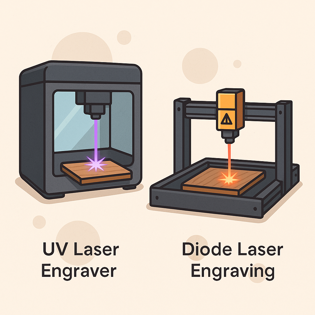 UV Laser Engraver vs Diode Laser – A Detailed Comparison