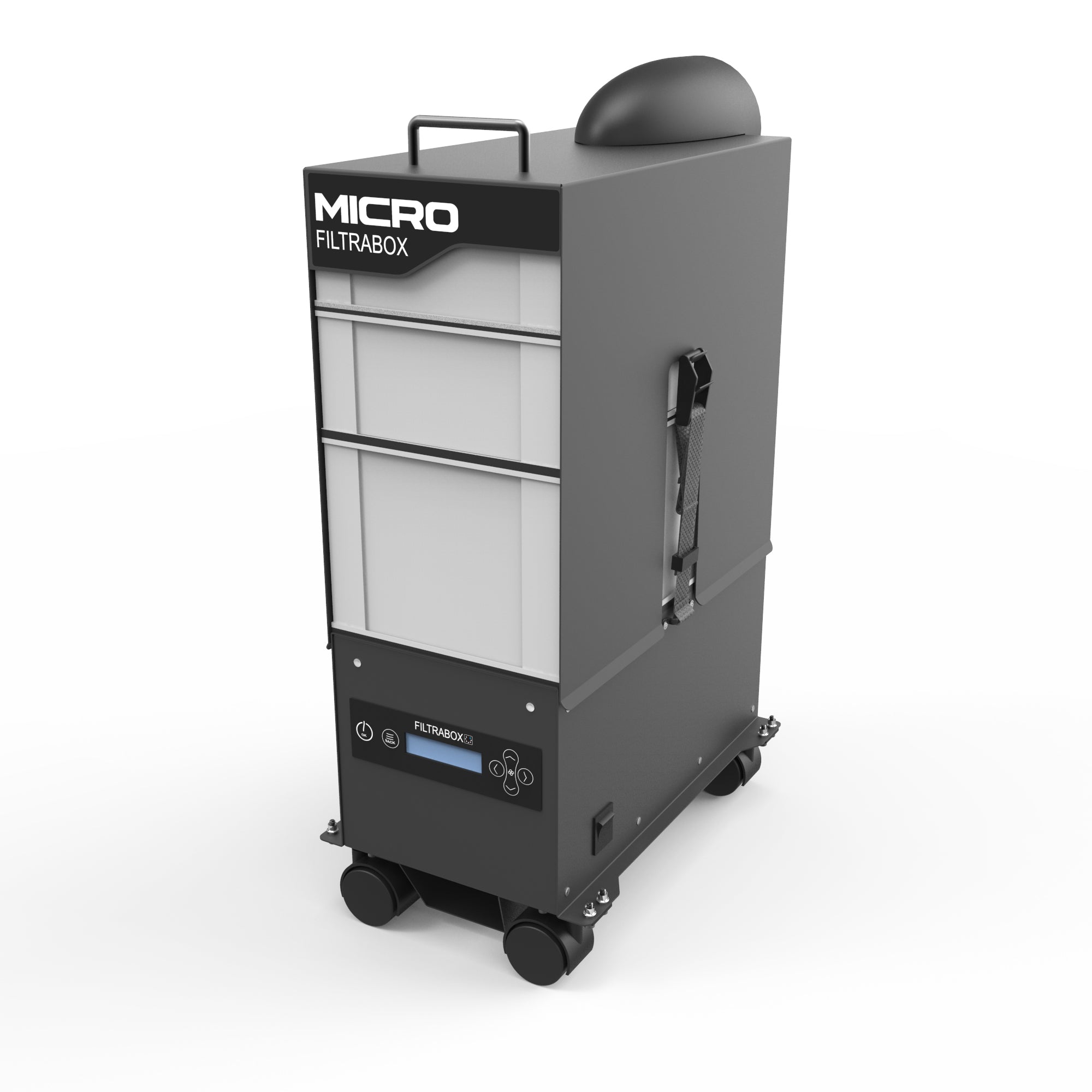 Filtrabox Micro Laser Fume Extractor side on view