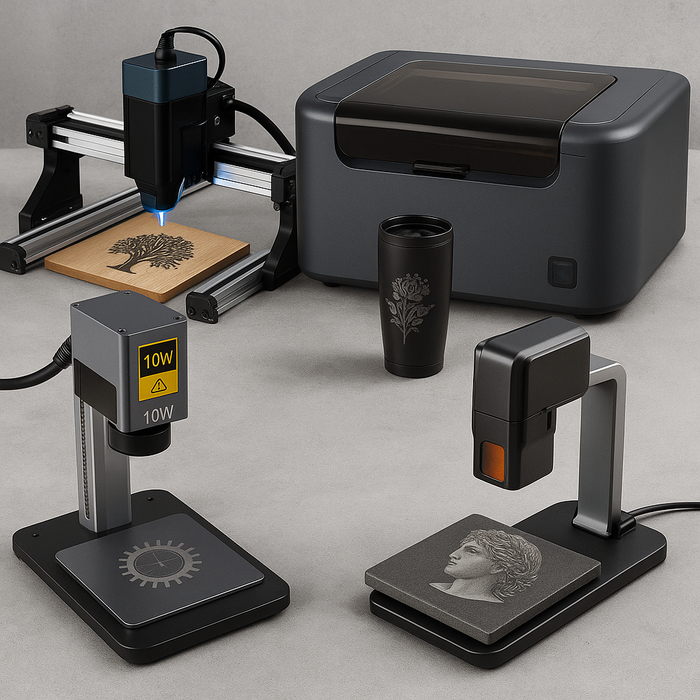 Which Laser Engraver Should I Buy: 10W, 20W, CO₂, or Diode?
