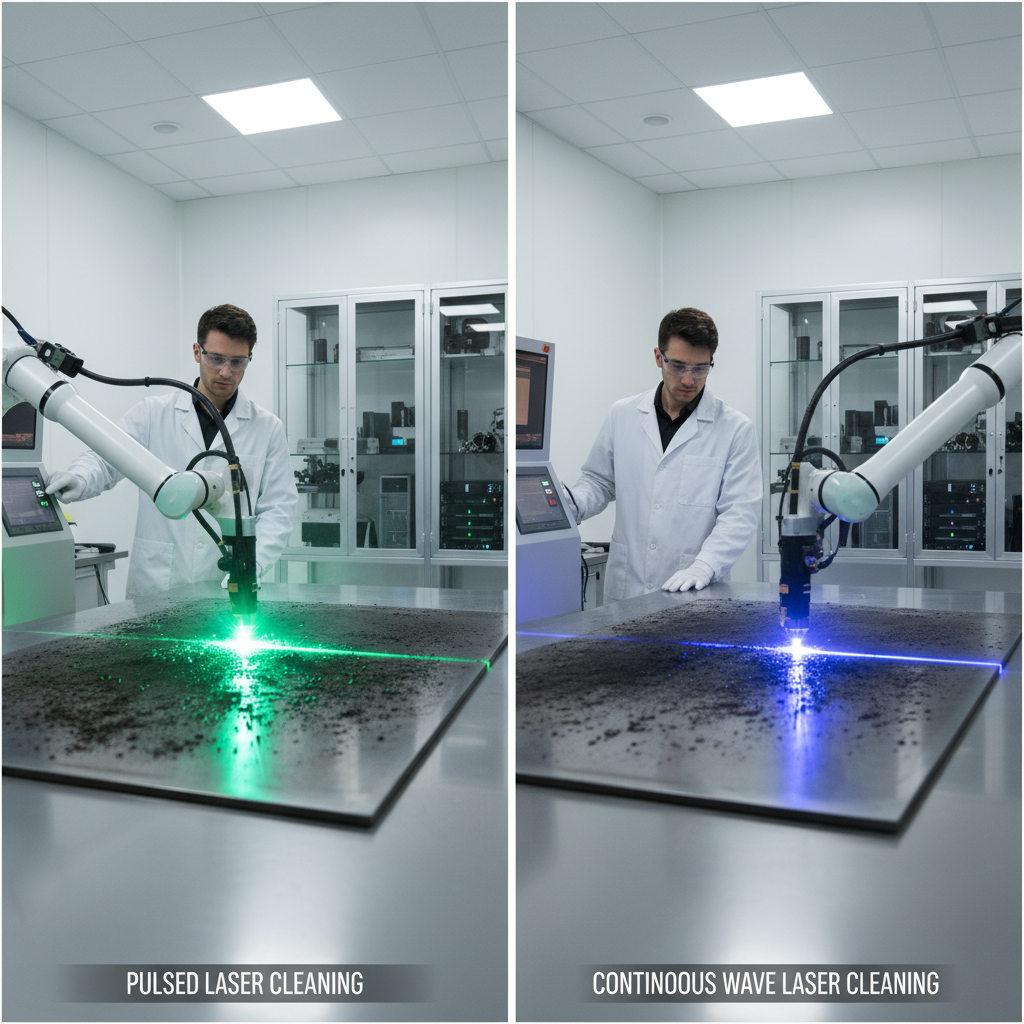 Pulsed vs Continuous Wave Laser Cleaners: What's Right For You?