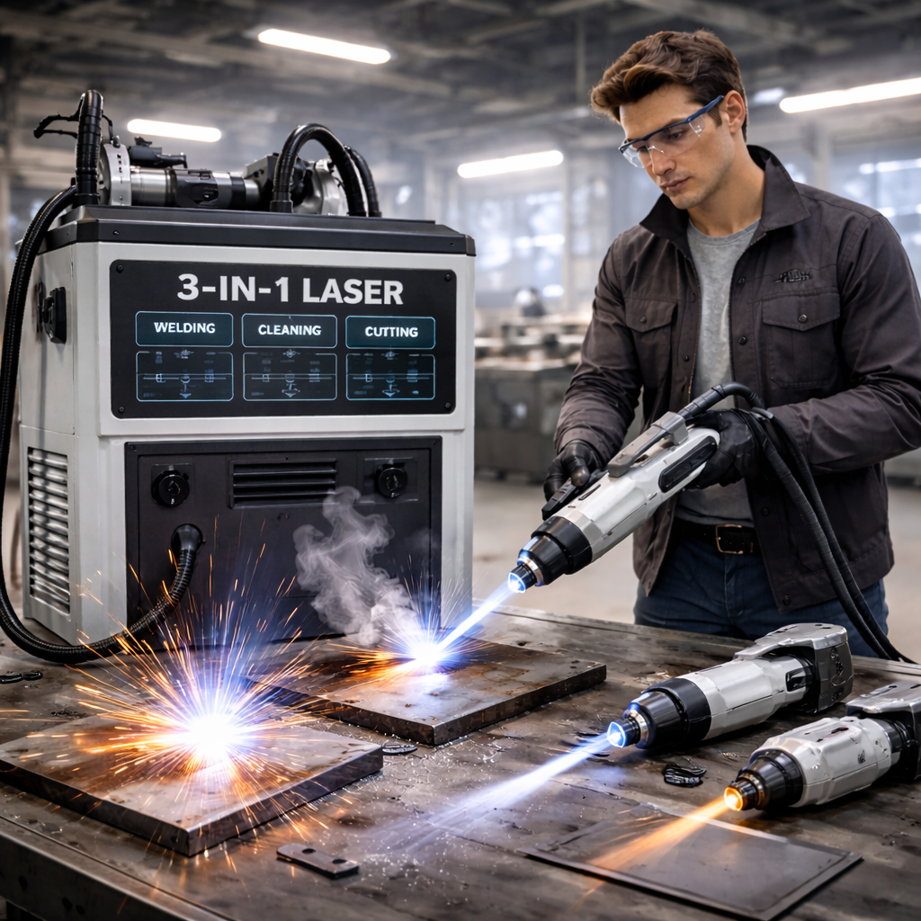 3-in-1 Laser Welder, Cleaner and Cutter: Is the Combo Machine Worth It?