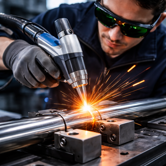 How to laser weld, step by step