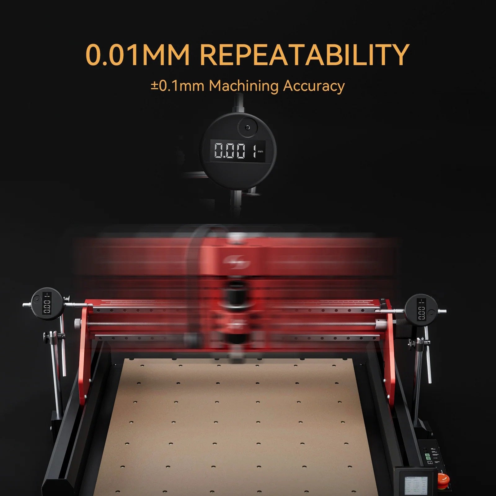 Atomstack C4 Pro CNC Router Accuracy