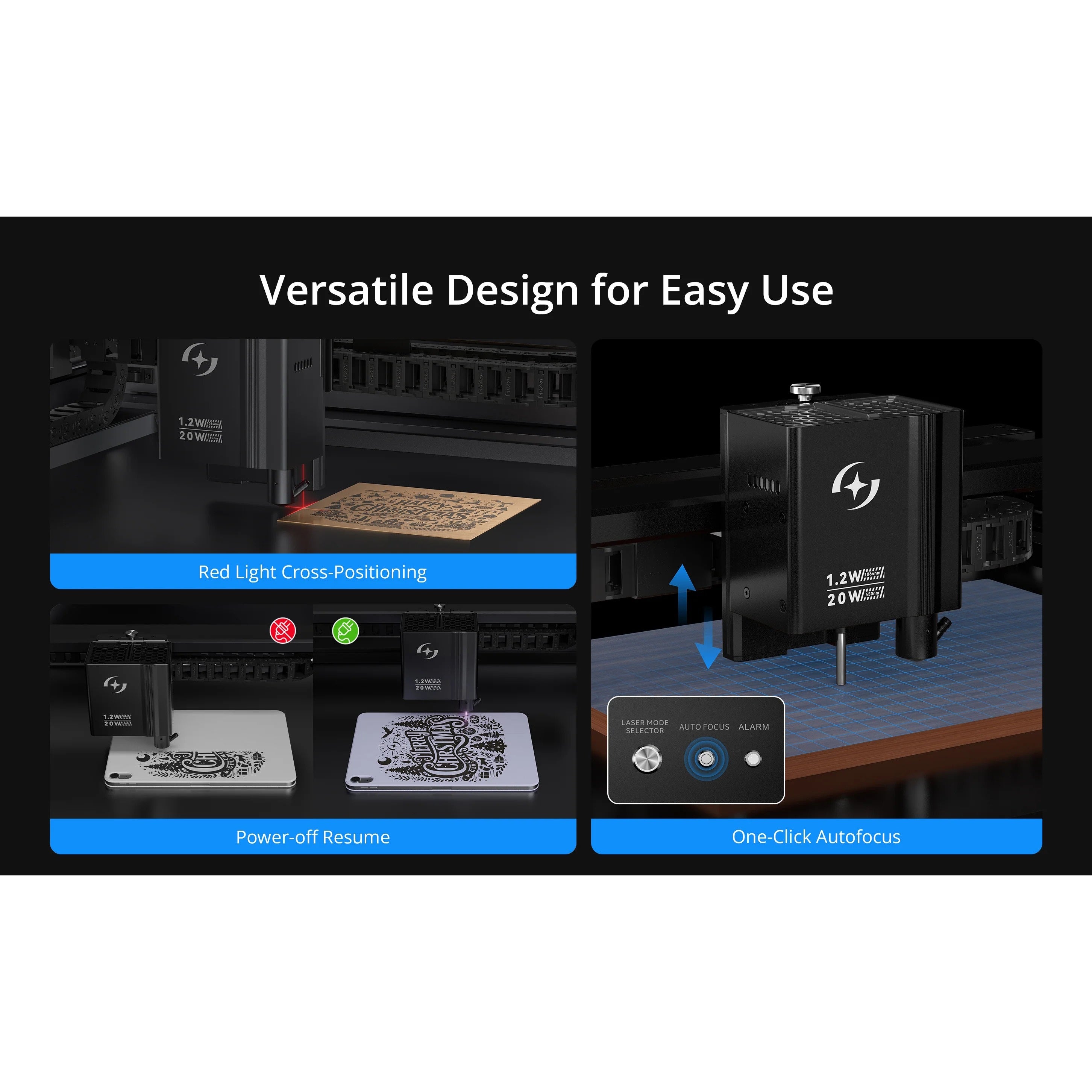 Atomstack Kraft Diode IR Laser Engraver Design