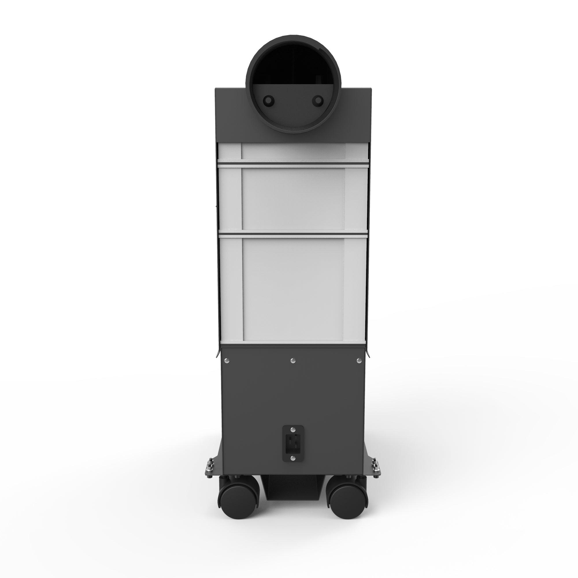 Back view of Micro Fume Extractor from Filtrabox
