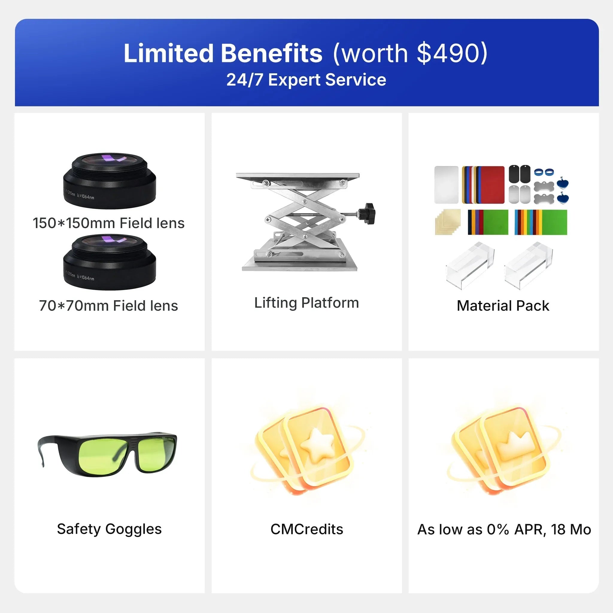 ComMarker Omni XE UV Laser Engraver Benefits