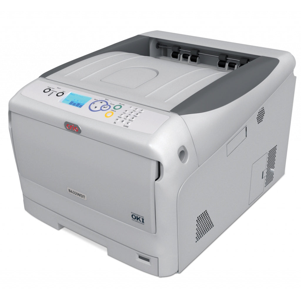 Crio 8432WDT White Toner Powderless DTF Printer Left Side View