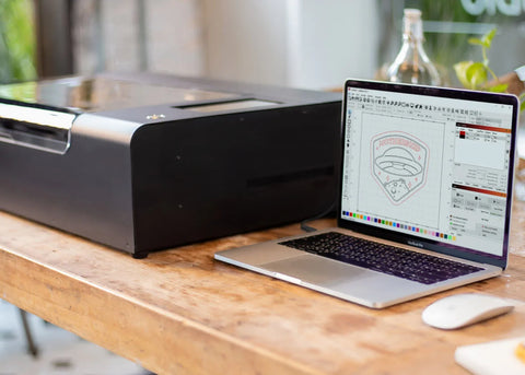 FLUX beamo 30W Desktop Laser Cutter Engraver lightburn compatible