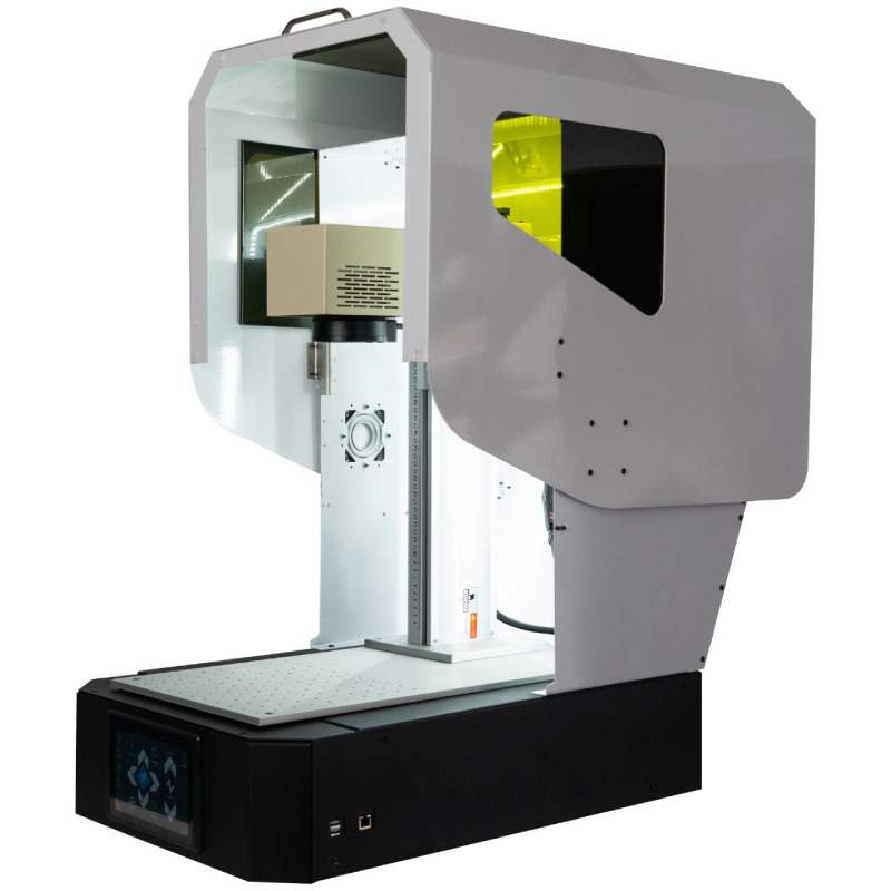 FSL Muse MOPA Fiber Galvo Laser Open Top Side View