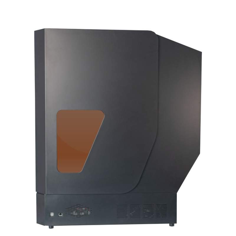 FSL Muse UV Galvo Laser Engraver Close Canopy Side View