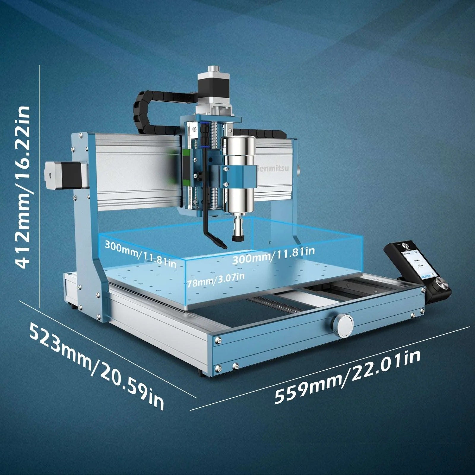 Genmitsu3030-PROVer-MAX-Desktop-CNC-Router-Explain-router