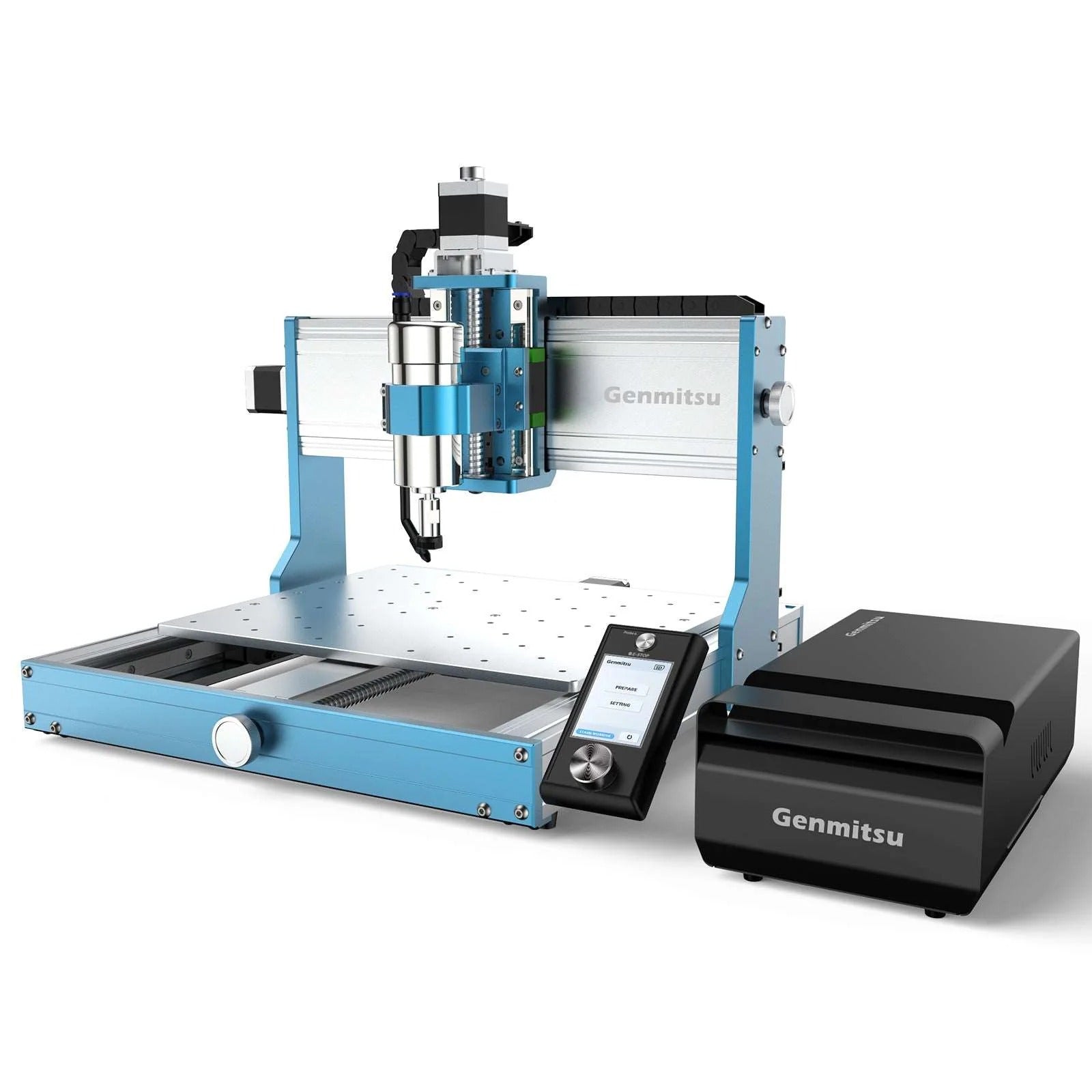 Genmitsu3030-PROVer-MAX-Desktop-CNC-Router-power-suplly-with-side-view