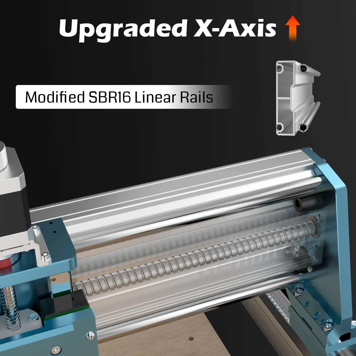 Genmitsu4040 PROMAXCNC Router Machine Modified Liner Rails