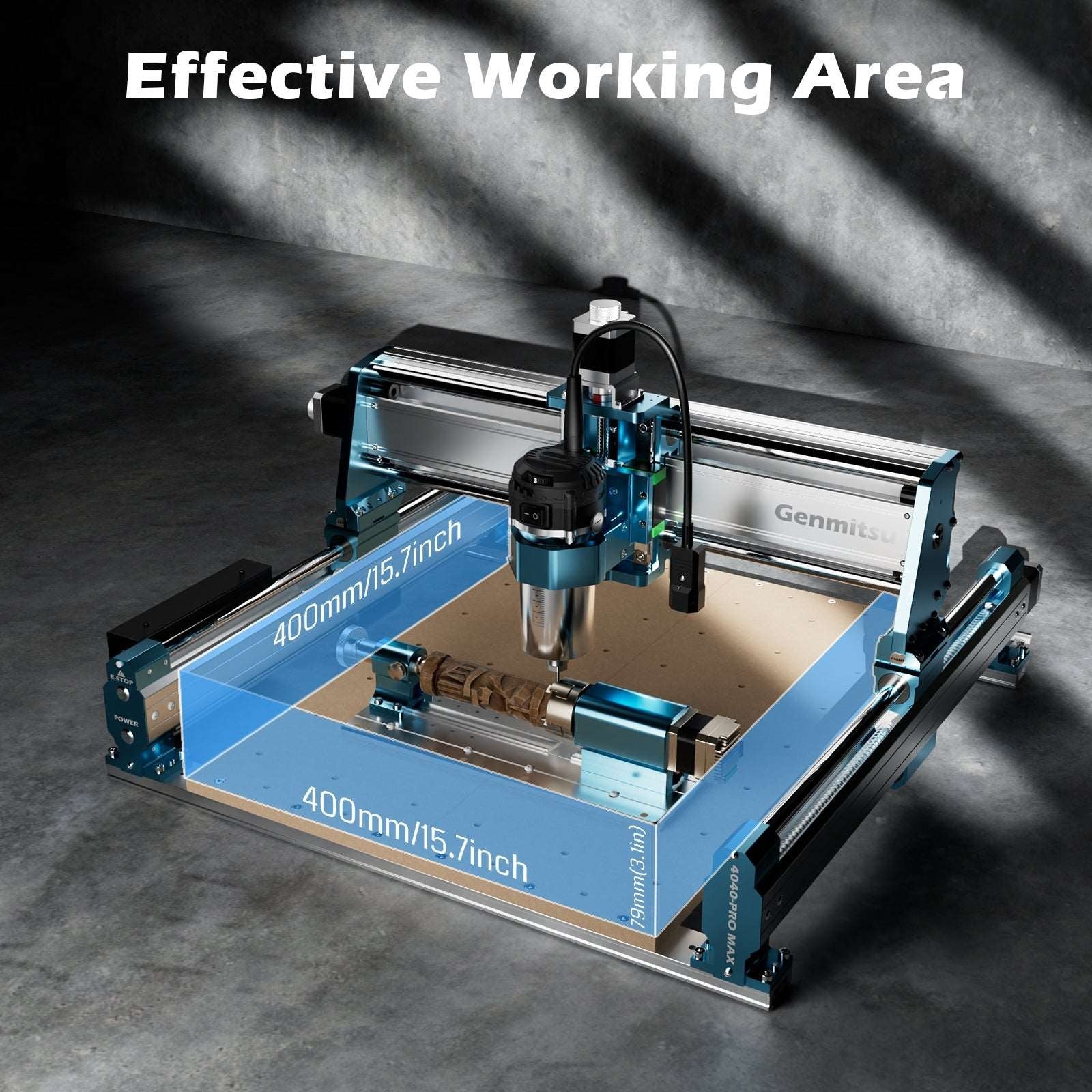 Genmitsu4040 PROMAXCNC
Router Machine Working Area