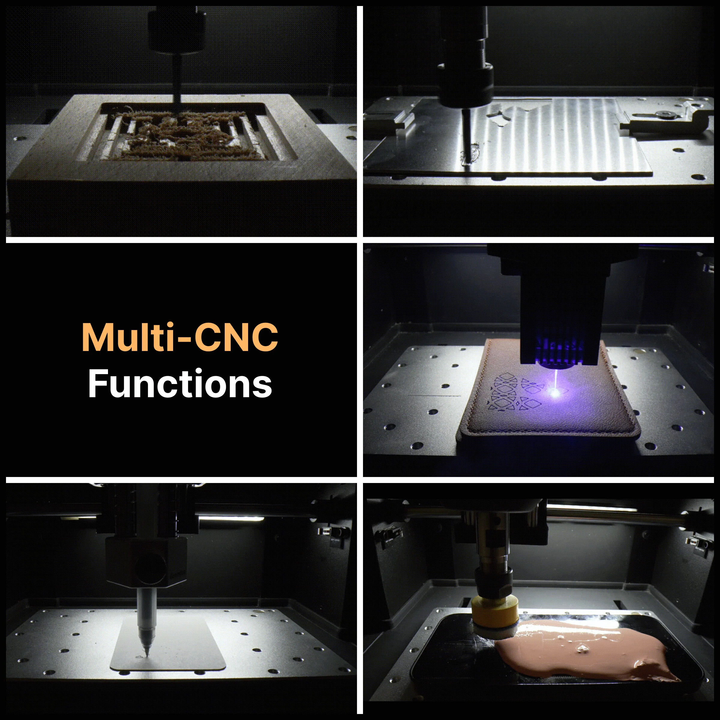 Genmitsu Cubiko CNC Router Multi CNC Functions