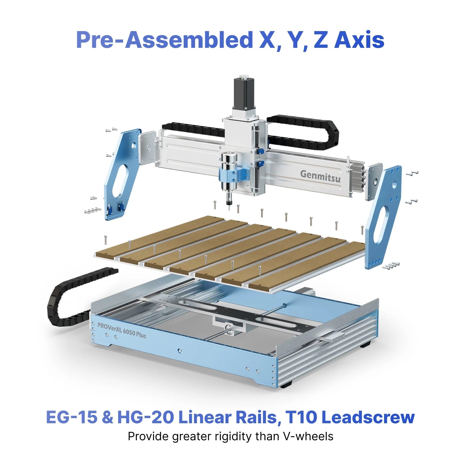 Genmitsu PROVerXL 6050 Plus CNC Router Pre-Assembled