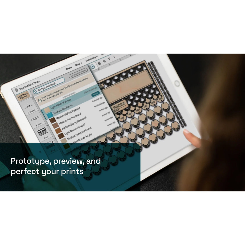 Glowforge Plus HD Laser Cutter Software