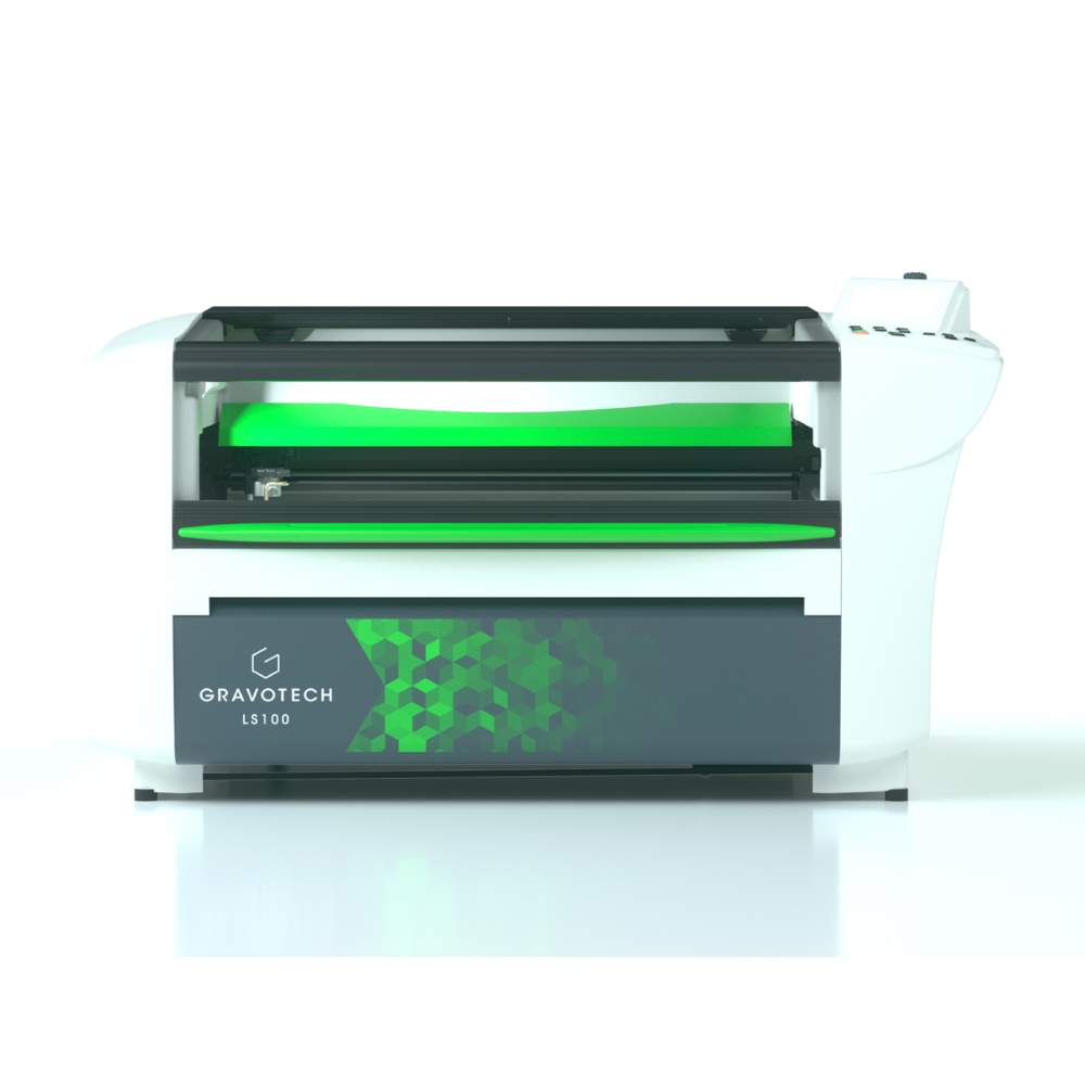 Gravotech LS100 Laser Engraving Machine-front-view