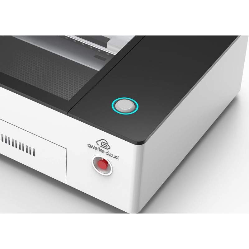 Gweike Cloud Basic II 50W CO2 Laser Cutter & Engraver Zoomed In