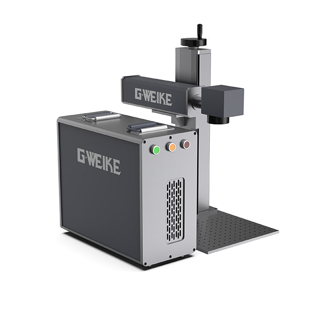 Gweike G6 MOPA Fiber Laser Engraver Left View