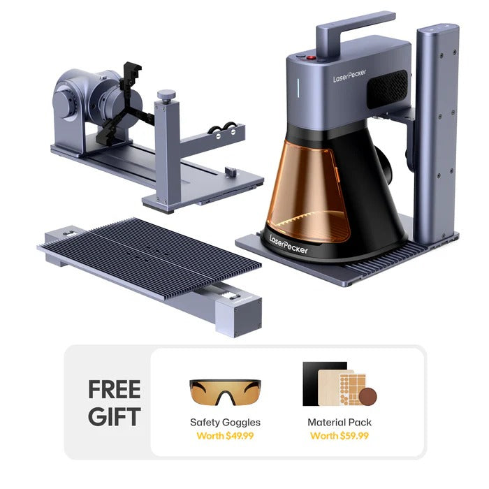 LaserPecker LP2 Plus 10W Diode Laser Engraver Including free gift 2