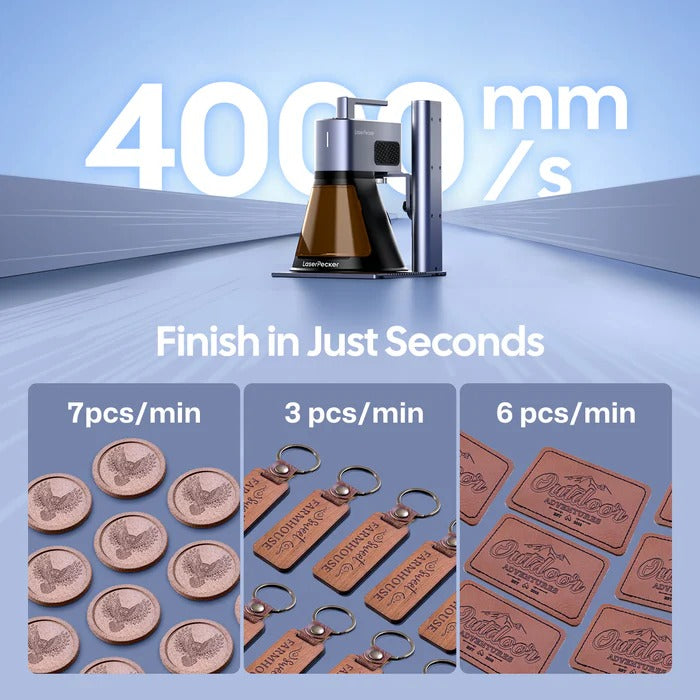 LaserPecker LP2 Plus 10W Diode Laser Engraver Speed