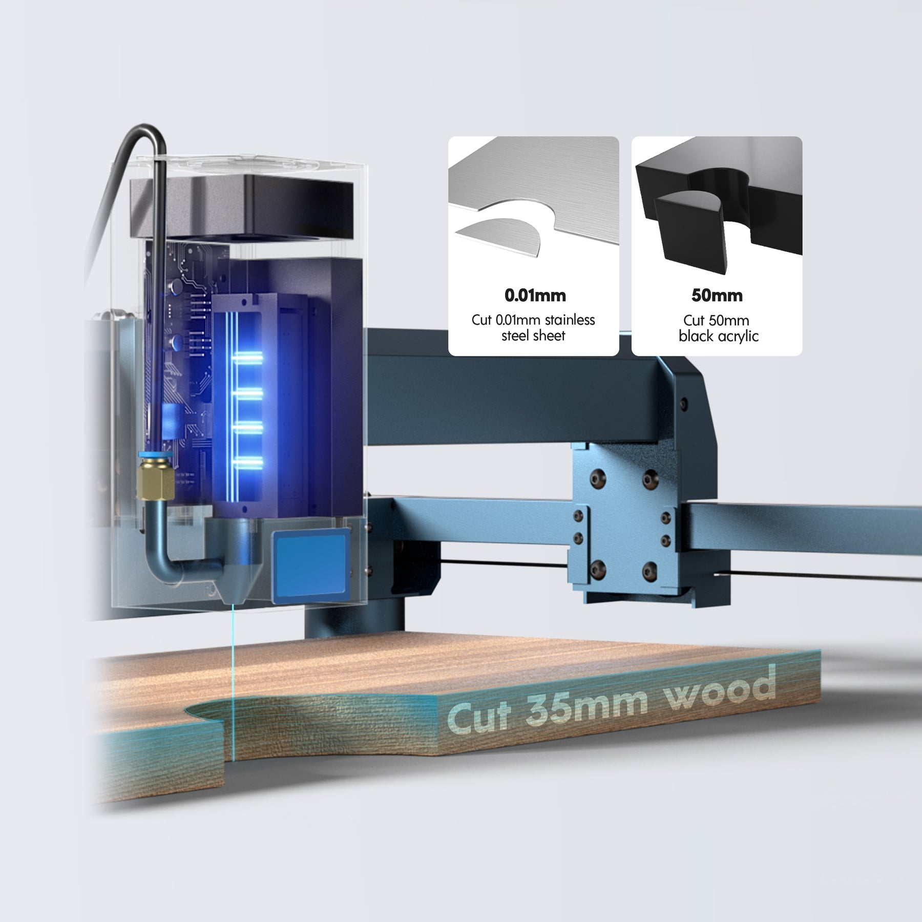 Longer B1 Diode Laser Engraving Machine LAser Output