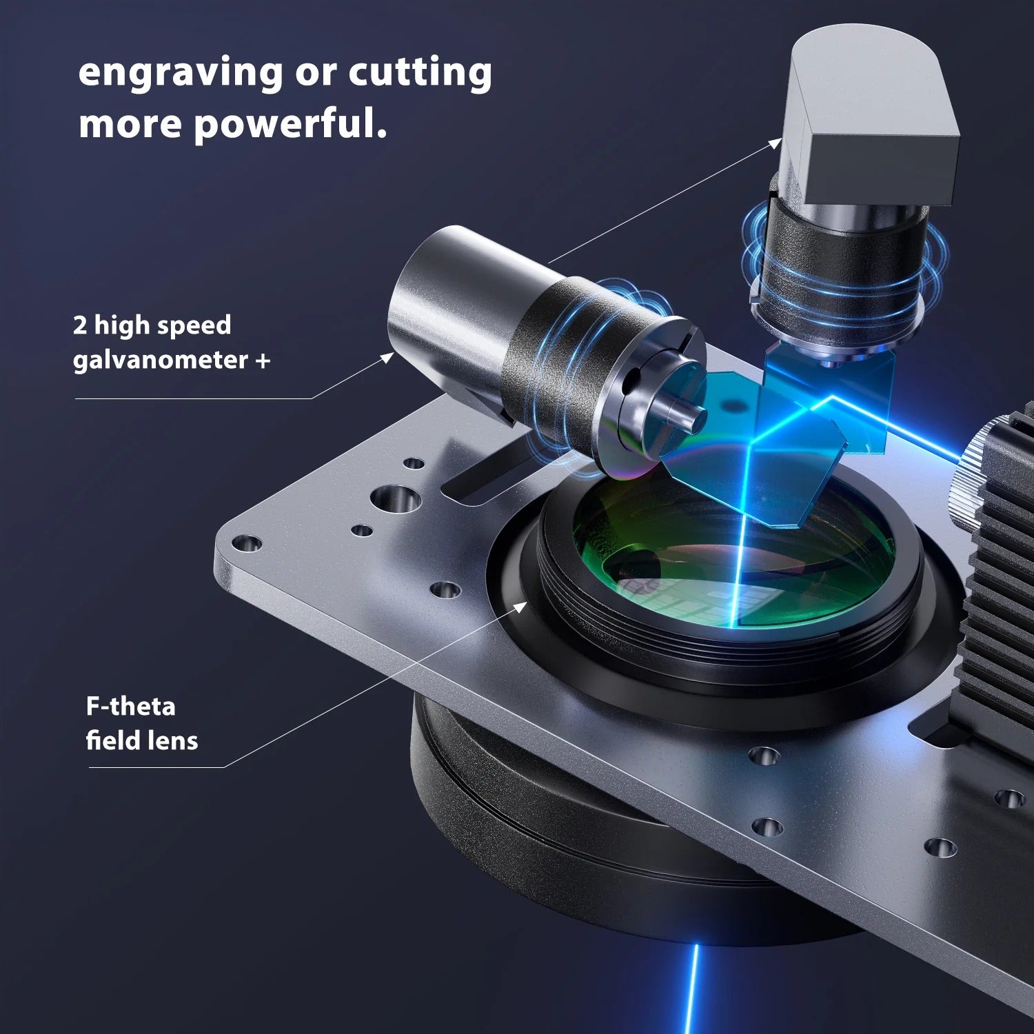 Longer Nano 12W Portable Diode Laser Engraver Galvanometer