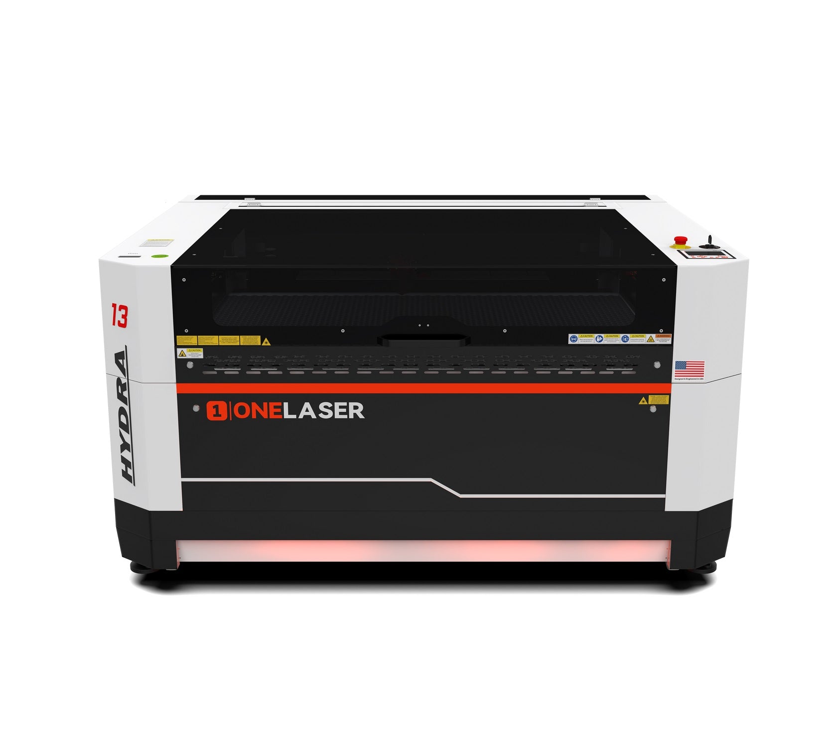 OneLaser HYDRA 13 CO2 Cabinet Dual Laser System Top View