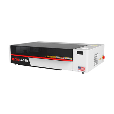OneLaser XT Desktop Laser with 55W Glass Tube Left Side View