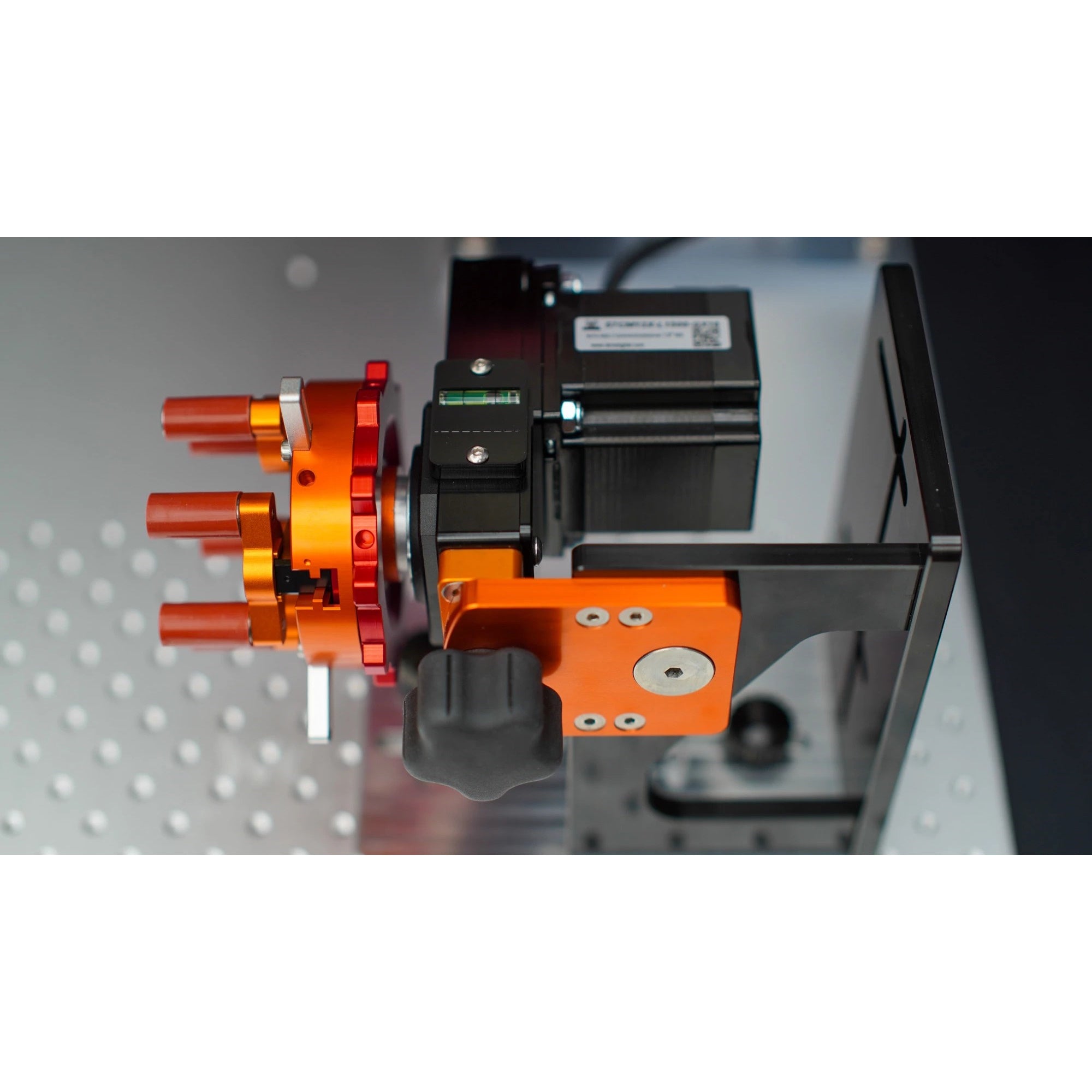 PiBurn_Galvo_Grip_A_Chuck_Rotary_for_Fiber_and_UV_Lasers_Top_View