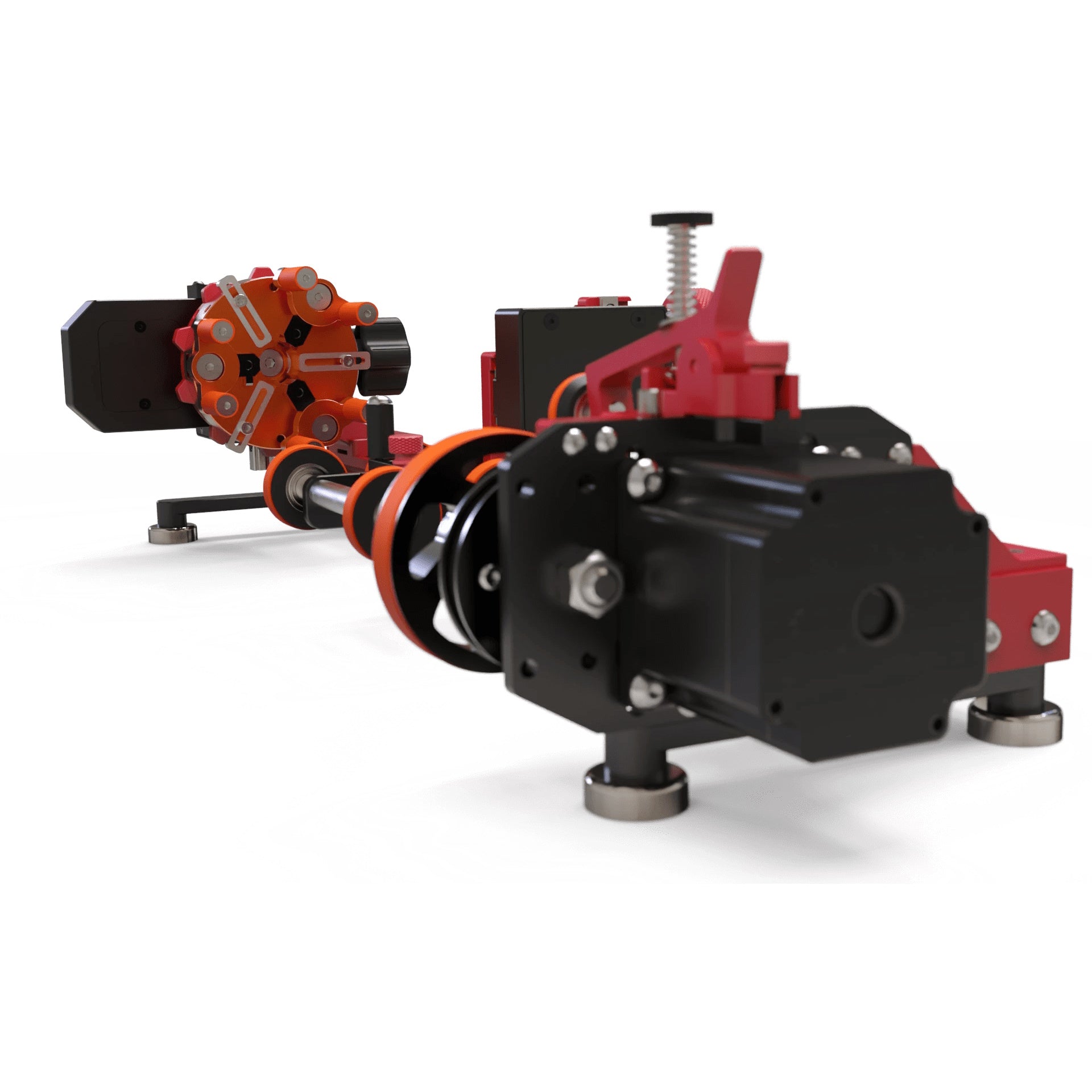 PiBurn OMNI 2 Combined Roller & Chuck Laser Rotary close up