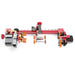 PiBurn OMNI 2 Combined Roller & Chuck Laser Rotary top down view
