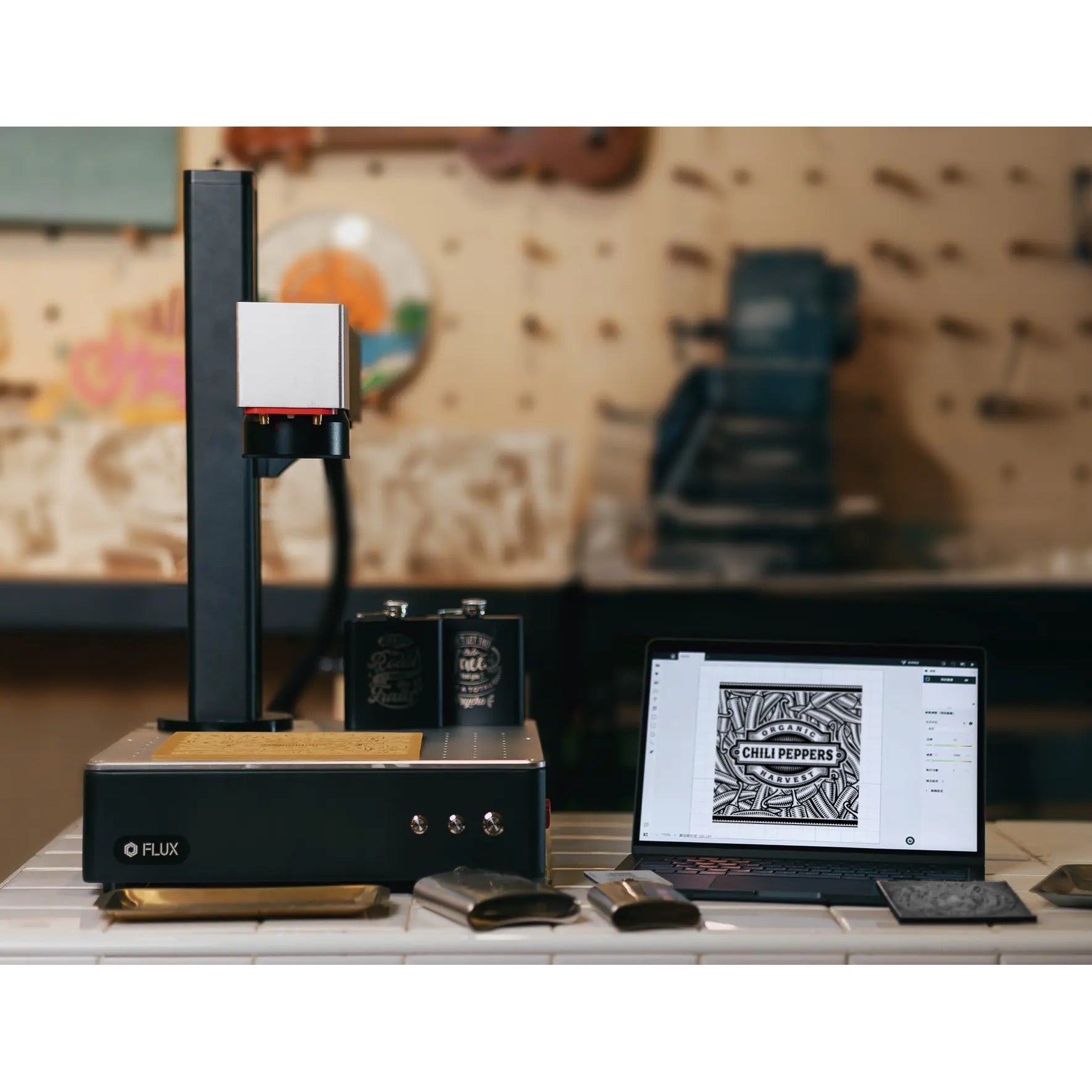 Promark Desktop Fiber Laser Engraver Demo