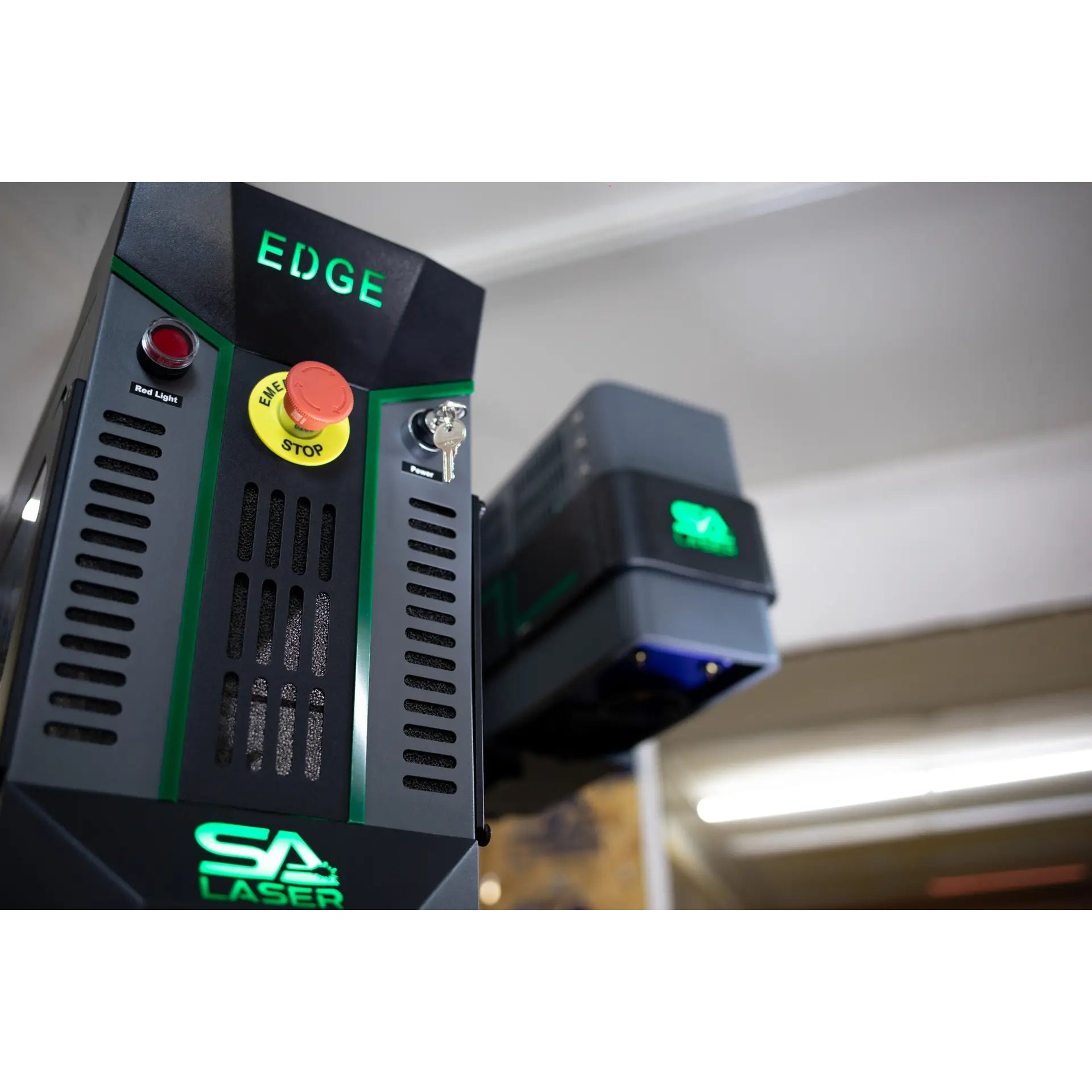 SA Laser XC2 Edge Series CO2 Galvo Laser Closer View