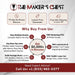 The Maker's Chest Why Buy From Us